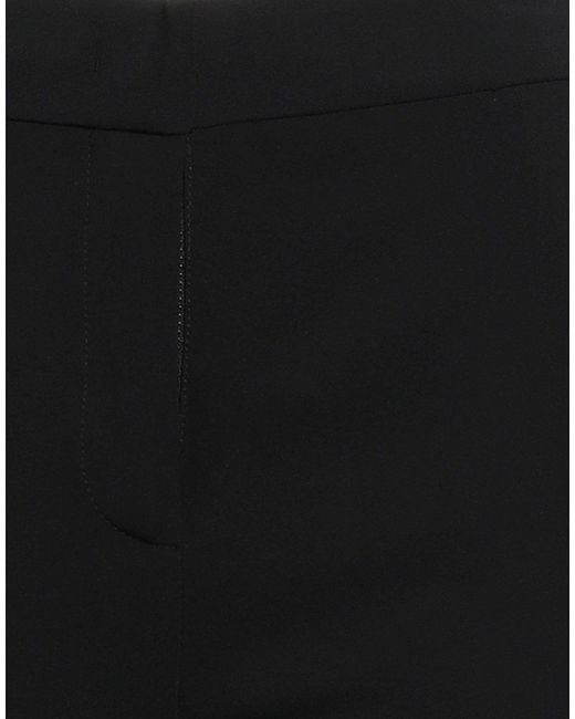 Moschino Black Pants Viscose, Elastane