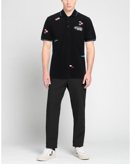 Missoni Black Polo Shirt for men