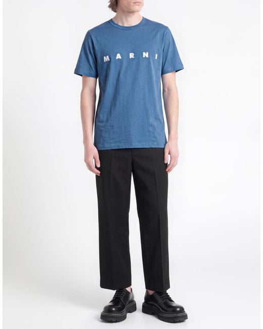 Marni Blue T-Shirts for men