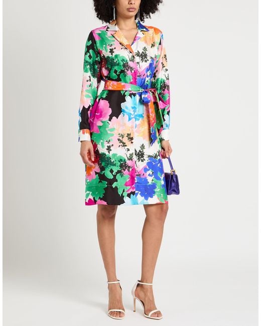 Sara Roka White Midi Dresses