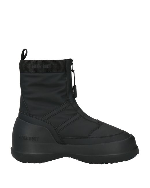 Moon Boot Black Ankle Boots for men