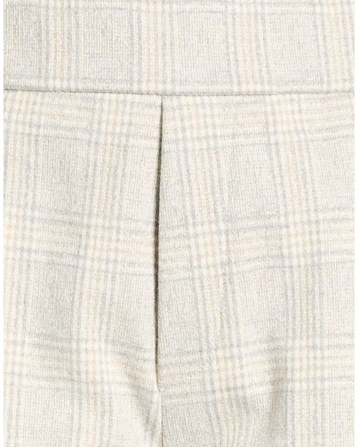 Mason's White Pants Polyester, Viscose, Polyamide, Elastane