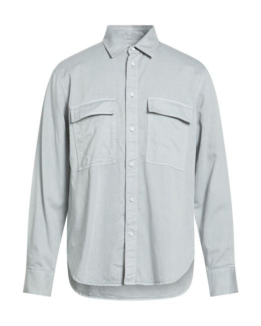 Rag & Bone Blue Light Shirt Cotton, Lyocell for men