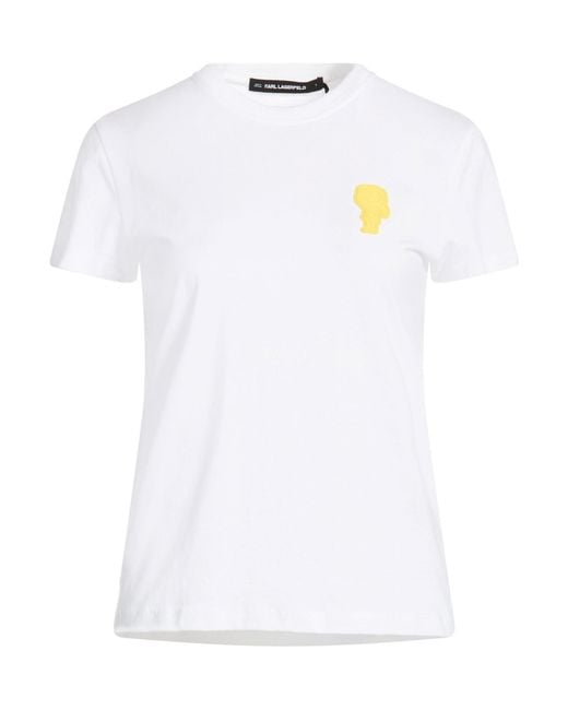 Karl Lagerfeld White T-Shirts
