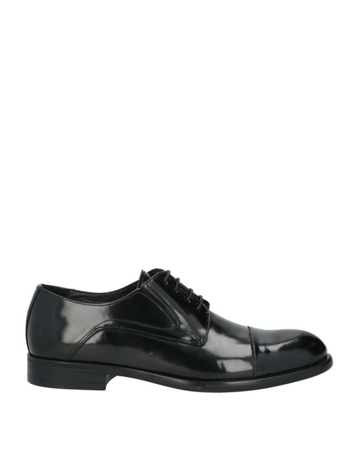 Exton Black Lace-up Shoes for men