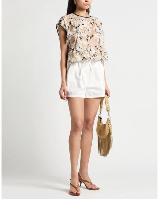 Philosophy Di Lorenzo Serafini White Shorts & Bermuda Shorts
