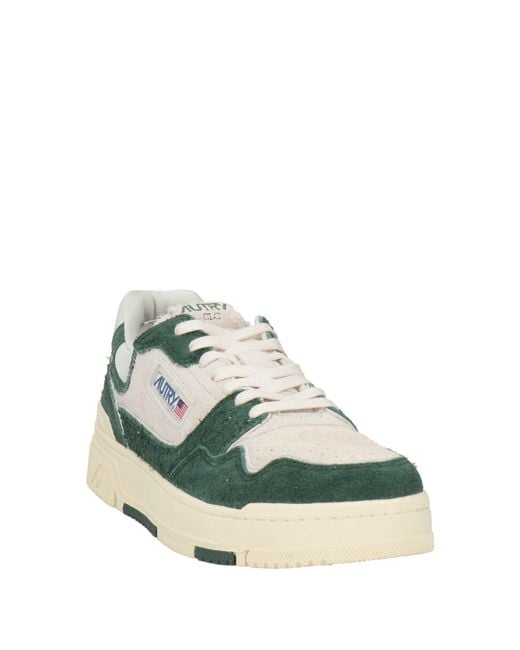 Autry Green Sneakers Leather, Textile Fibers for men