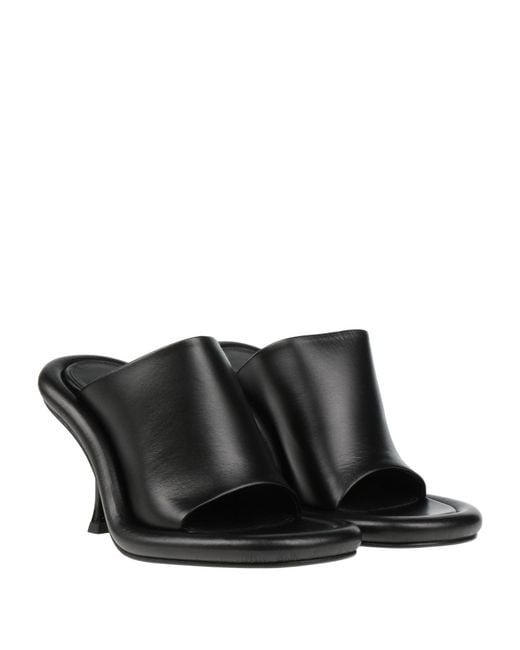 J.W. Anderson Black Sandals