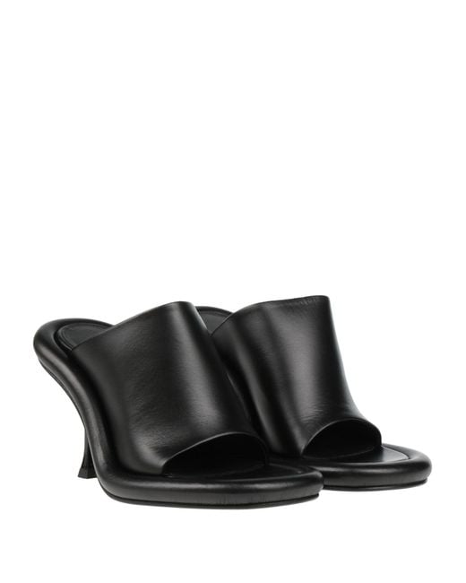 J.W. Anderson Black Sandals