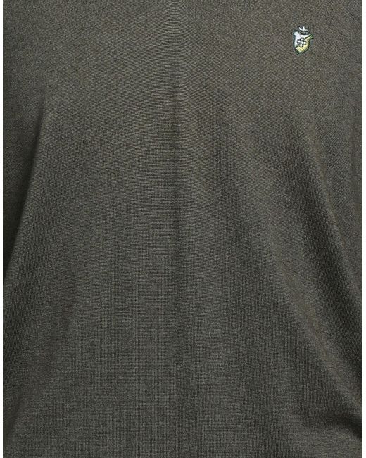 Avignon Gray Sweater Merino Wool for men