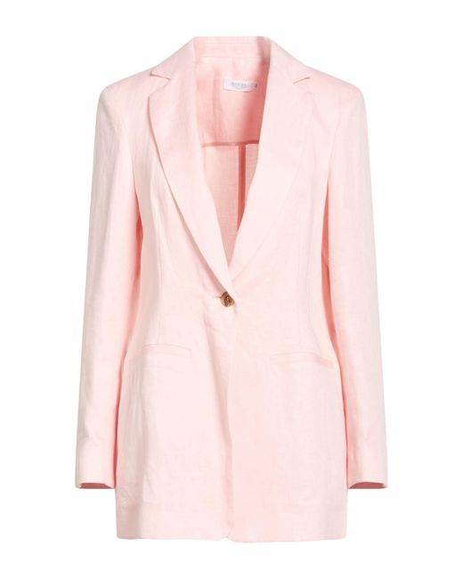Barba Napoli Pink Blazer Linen