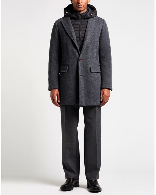 Moorer Gray Coat for men