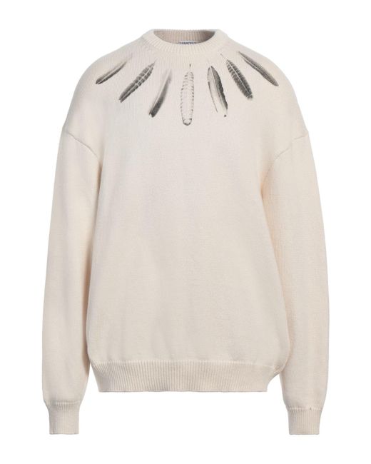 Marcelo Burlon White Jumper for men