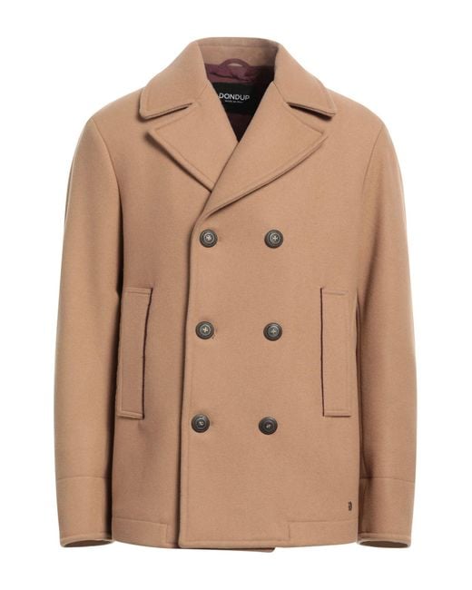 Dondup Brown Coat for men