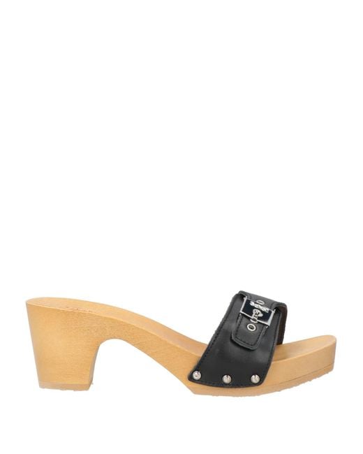 Scholl Natural Mules & Clogs