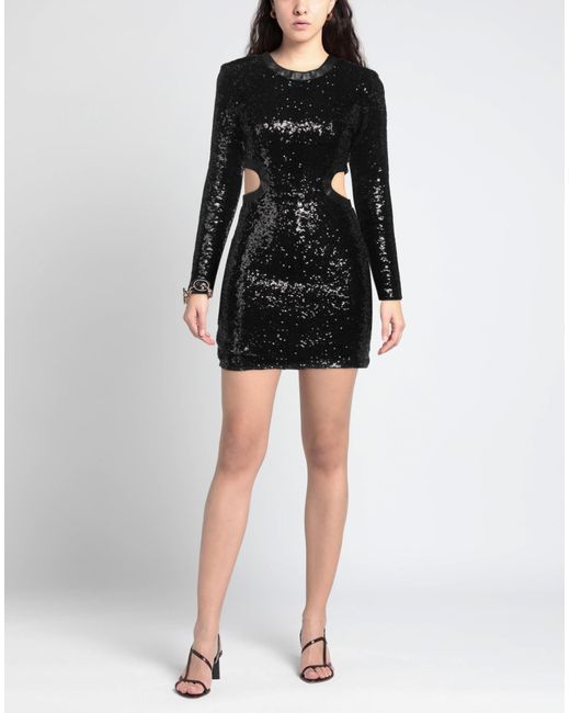 Staud Black Mini Dress