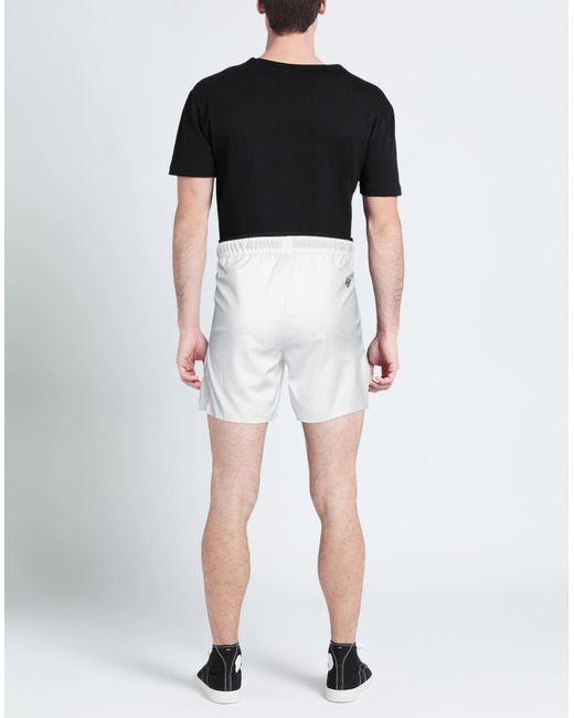 EA7 White Shorts & Bermuda Shorts for men