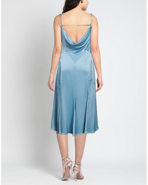 Trussardi Blue Midi Dress