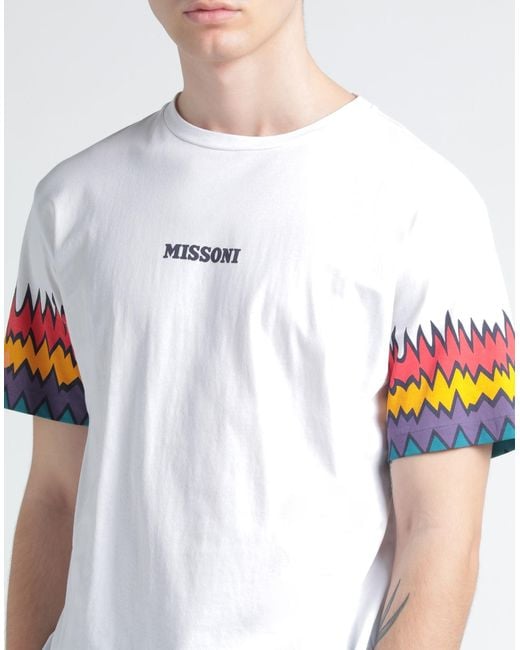 Missoni T-shirts in White für Herren