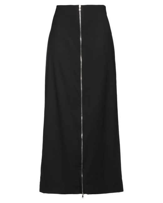 Gauchère Black Maxi Skirt