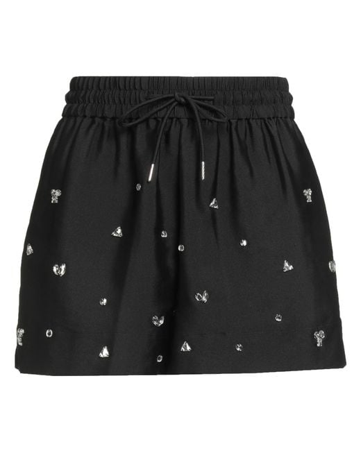 Sandro Black Shorts & Bermudashorts