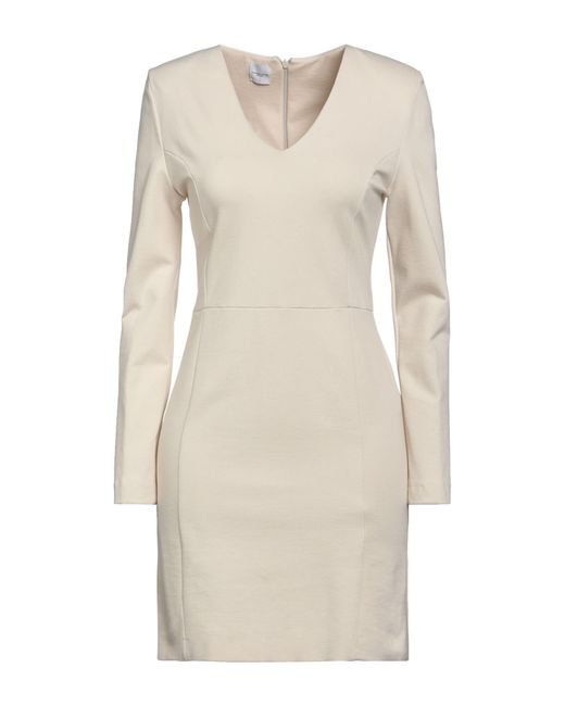 ELEONORA STASI Natural Mini Dress