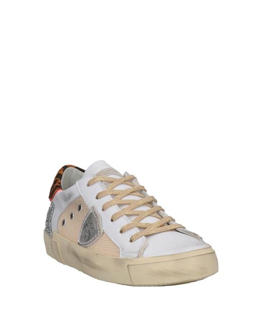 Philippe Model White Trainers