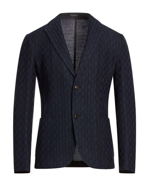 Emporio Armani Blue Blazer for men