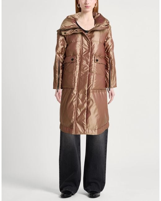 Manila Grace Brown Puffer