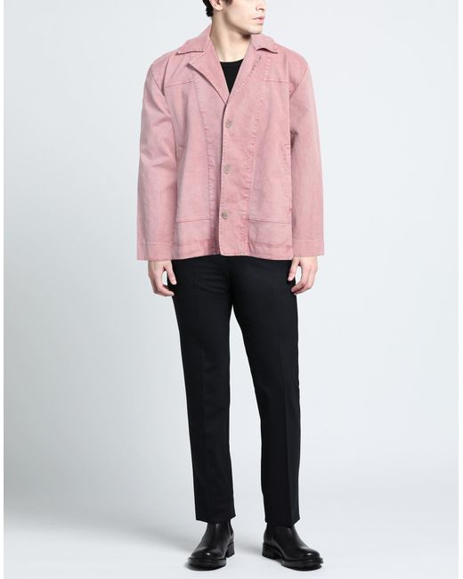 Crossley Jeansjacke/-mantel in Pink für Herren