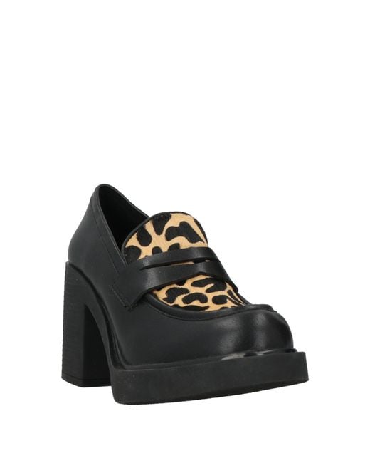 Tosca Blu Black Loafers Leather