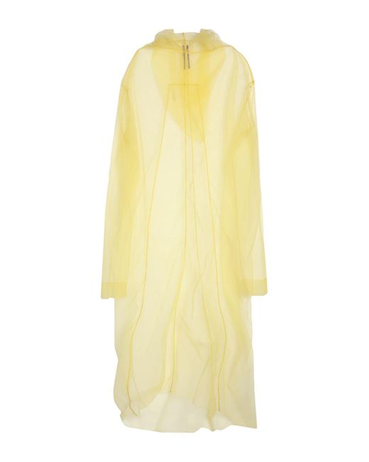 Robe longue Rick Owens en coloris Yellow