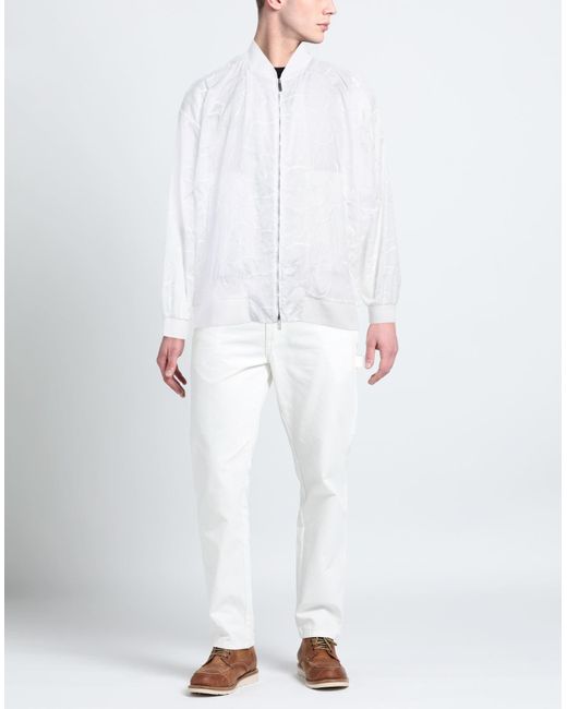 Emporio Armani White Jacket for men