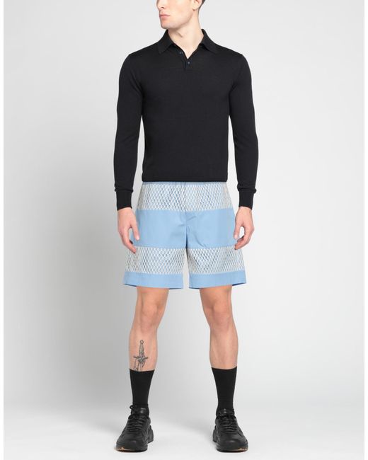 MSGM Blue Shorts & Bermuda Shorts for men