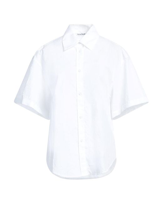 Acne White Shirt