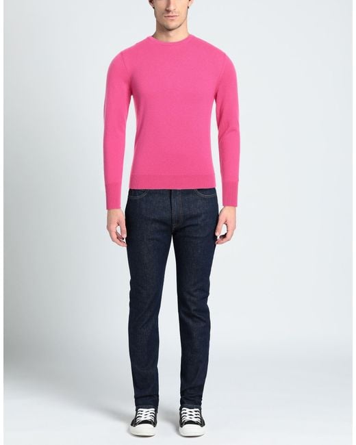 Drumohr Pink Jumper for men