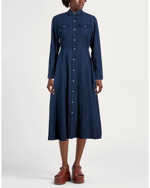 ARIZONA LOVE Blue Midi Dress