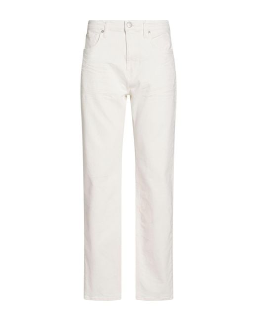 True Religion White Jeans Cotton, Elastane