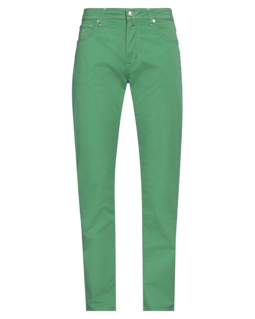 Jacob Coh?n Green Light Pants Cotton, Elastane for men
