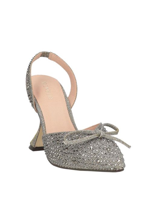 Menbur Metallic Pumps Textile Fibers