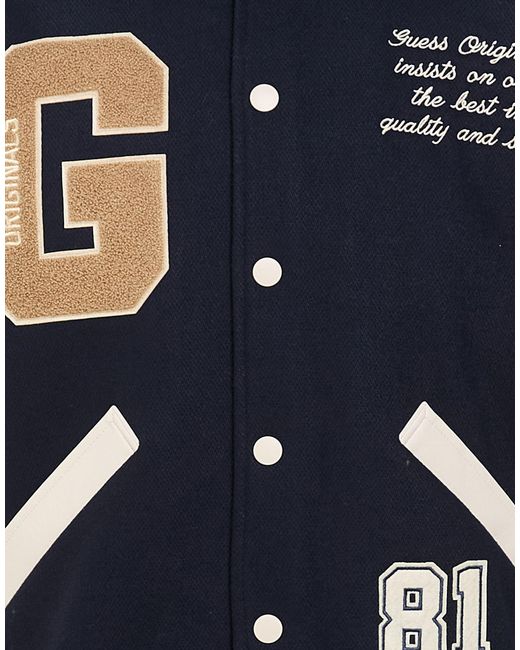 Guess Blue Jacket for men