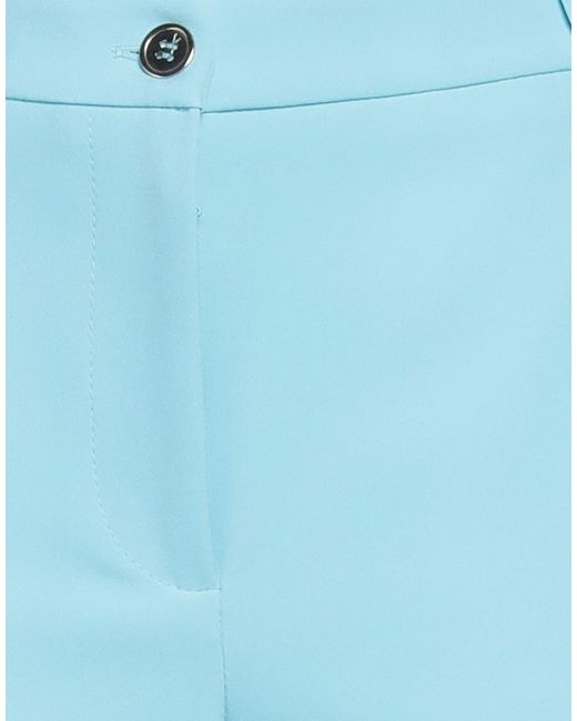 Please Blue Pants Polyester, Elastane