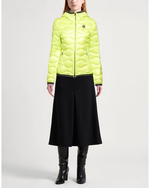 Blauer Yellow Puffer