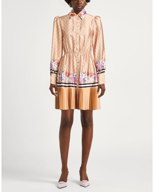 Cristinaeffe Pink Mini Dress Polyester