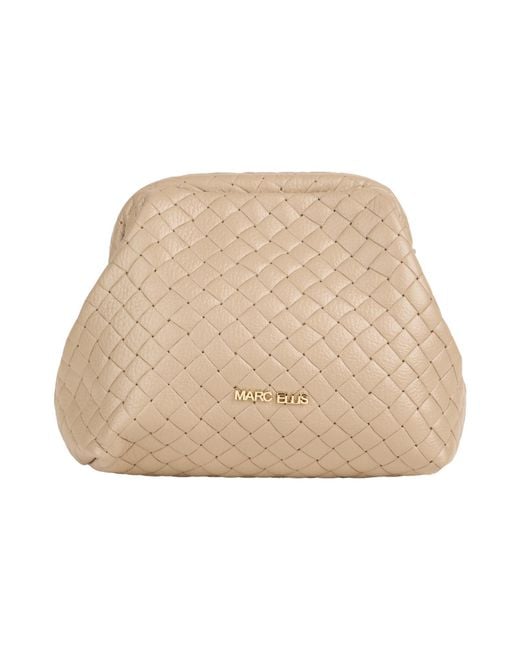 Marc Ellis Natural Taupe Handbag Leather