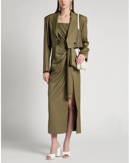 MSGM Green Blazer
