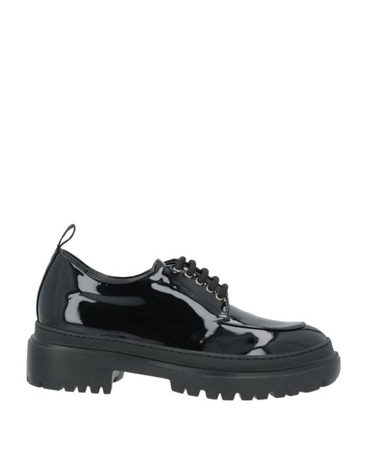 Agl Attilio Giusti Leombruni Black Lace-Up Shoes