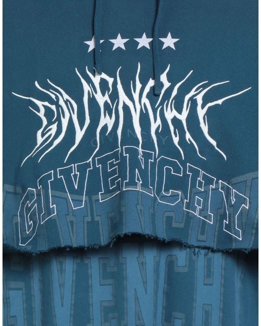 Givenchy Blue Deep Sweatshirt Cotton for men