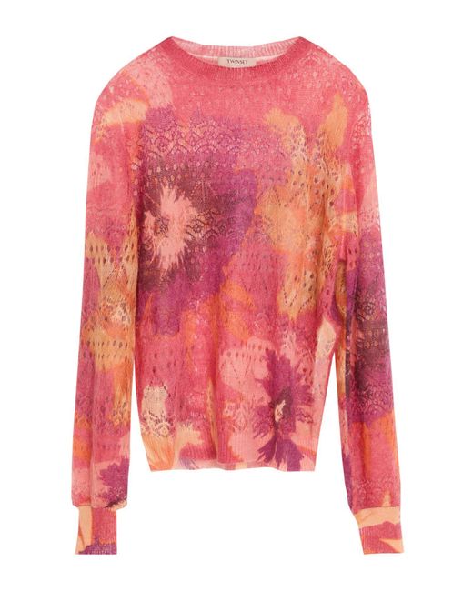Pullover Twinset en coloris Pink