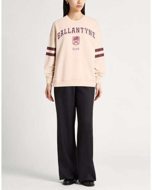 Ballantyne Pink Sweatshirt Cotton